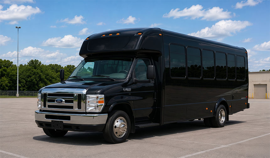 20-passenger minibus for charter in Los Angeles, CA